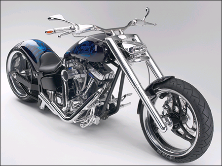 [3DMax] The3dstudio Empire Motorcycle Bike 3D Model
