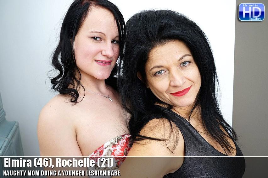 [Old-and-Young-Lesbians.com/Mature.nl] Elmira (46), Rochelle (21) [540p/ 31.01.2015 ., Old-Young, Teen, MILF, Stockings, Piercing, Lesbians, Anilingus, Kissing, Oral]