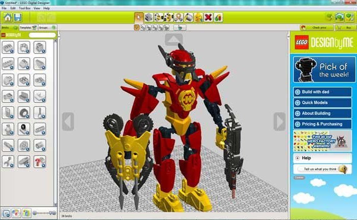 Digital Lego Designer