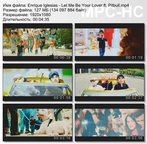 Enrique Iglesias ft. Pitbull - Let Me Be Your Lover (2015) HD 1080
