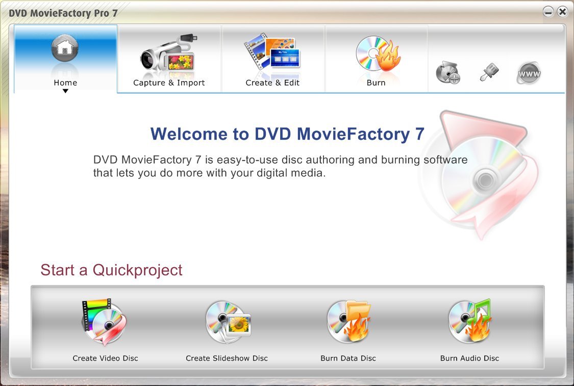 Corel DVD MovieFactory Pro
