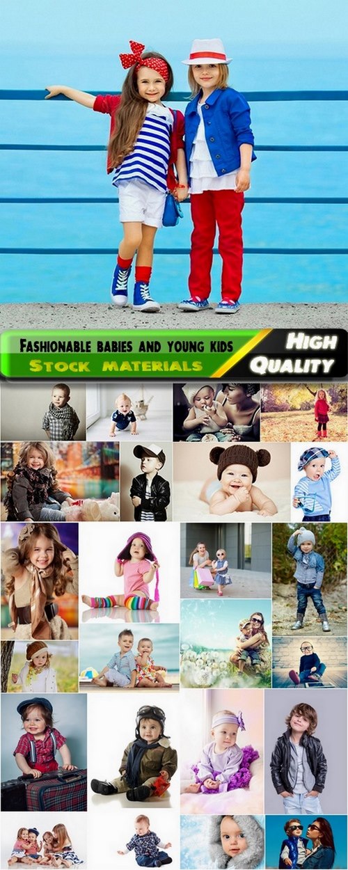 Fashionable babies and young kids - 25 HQ Jpg