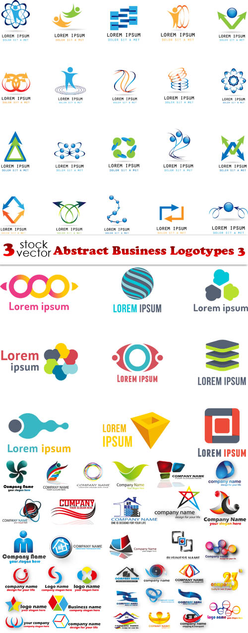 Vectors - Abstract Business Logotypes 3