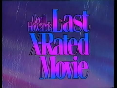 Last X-rated Movie #4 /     4 (Cecil Howard, Command Video) [1991 ., Feature, Straight, Classic, VHSRip]