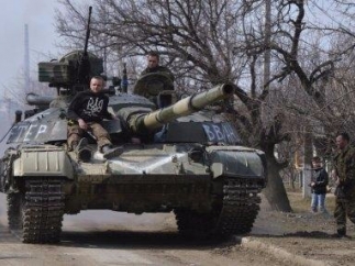 Басурин заявил о расстреле силами АТО из танка гражданского авто