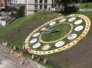 В Киеве проведут реконструкцию цветочных часов