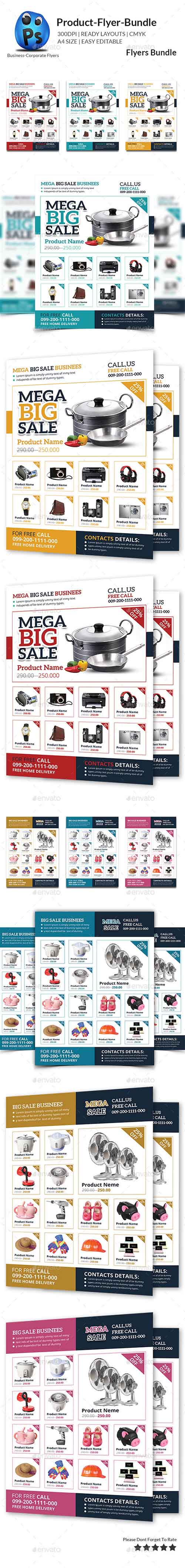 GraphicRiver - Product Promotion Flyer Bundle - 10986045
