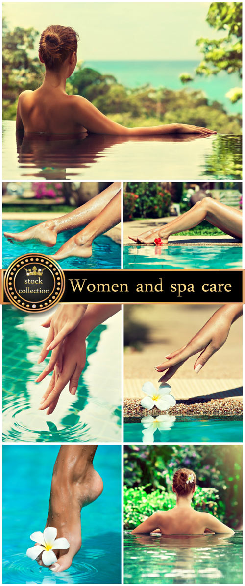 Women and spa care - stock photos