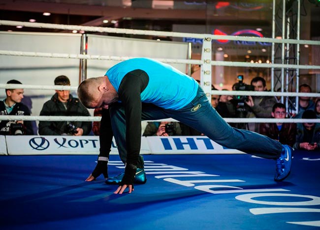 Усик – Князев: открытая тренировка (Фото)