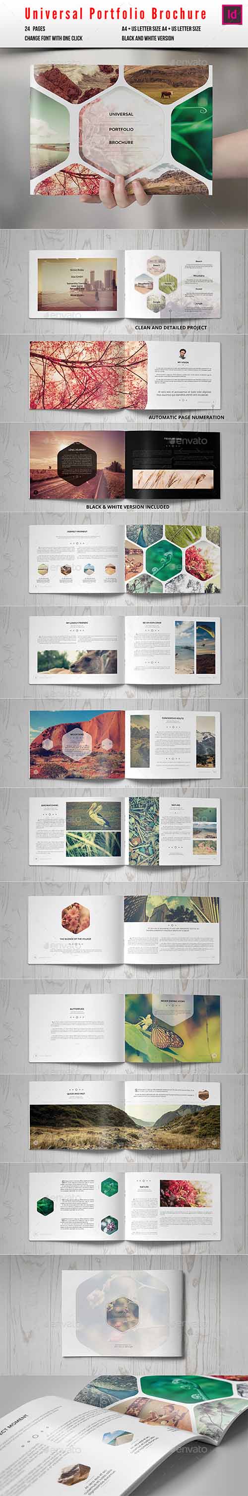 Graphicriver - Universal Portfolio Brochure / Catalog 10164031