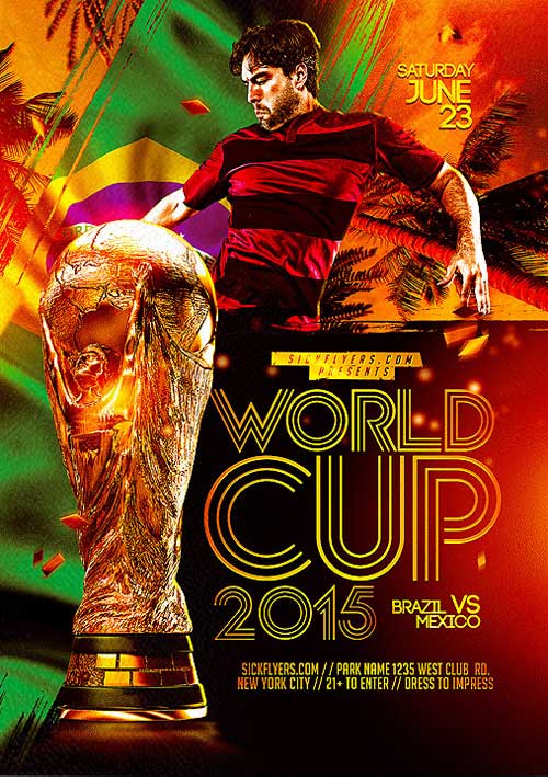 World Cup Flyer Template 2