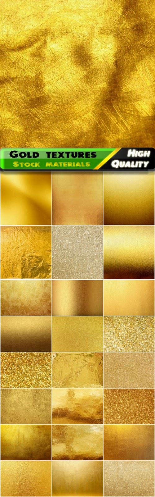 Gold textures and glitter backgrounds - 25 HQ Jpg