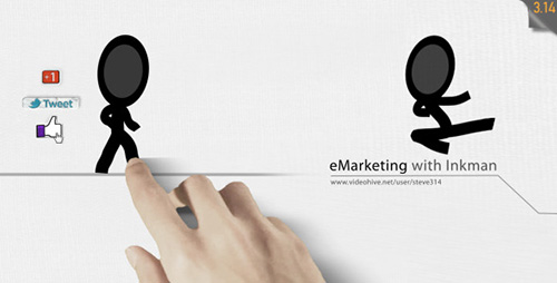 E-Marketing with Inkman - Project for After Effects (Videohive)