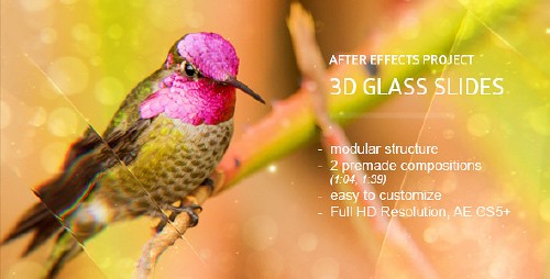 VideoHive - Glass Slides 3D 13107744