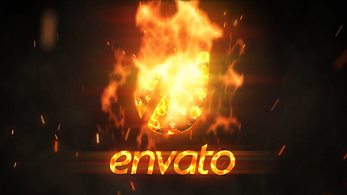Flame Logo Reveal - Project for After Effects (Videohive)