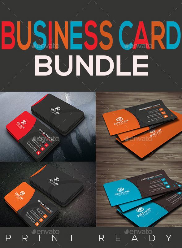 GraphicRiver - Corporate Business Card Bundle 13108479