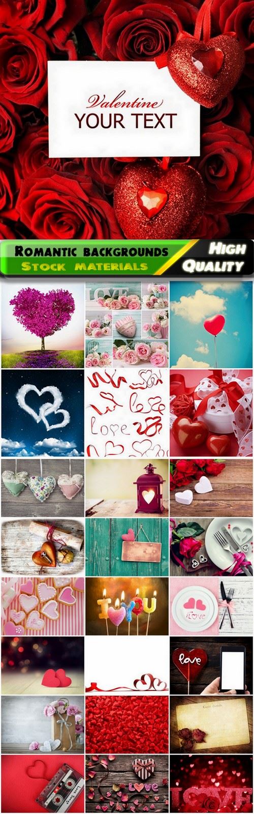 Romantic backgrounds with love theme - 25 HQ Jpg