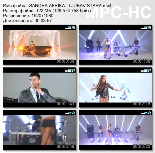 Sandra Afrika - Ljubav Stara (2015) HD 1080