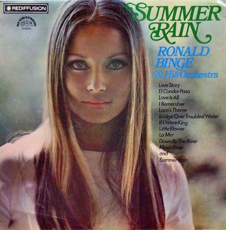 Ronald Binge & His Orchestra - Summer Rain (1973), Vinyl-rip