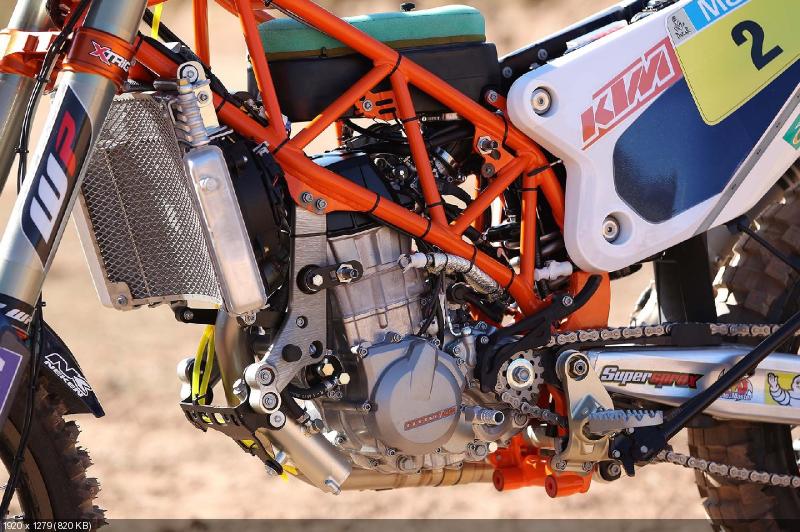 Мото эротика: 13 фотографий раллийного мотоцикла KTM 450 Rally 2014