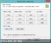 Media Player Codec Pack 4.3.8 - набор кодеков