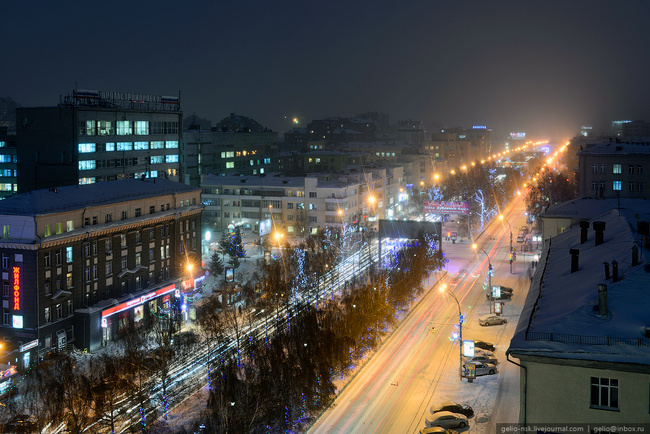 Winter Novosibirsk (photos) — Encyclopedia of safety