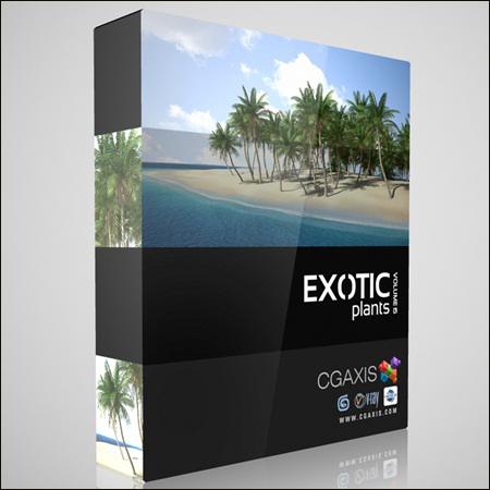 CGAxis Models Volume 15: Exotic Plants