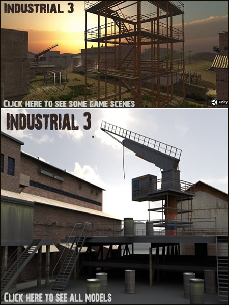 DEXSOFT-GAMES : Industrial 3. model pack