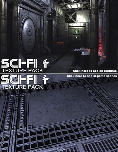 DEXSOFT-GAME: SCI-FI 4 texture pack