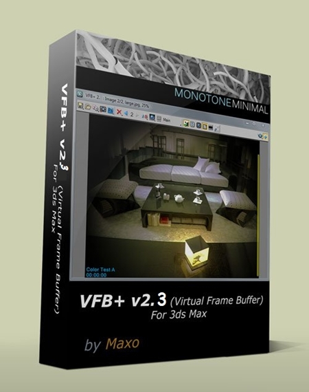 VFB+ v2.3 For 3ds Max 2011 – 2014 – Win32Win64