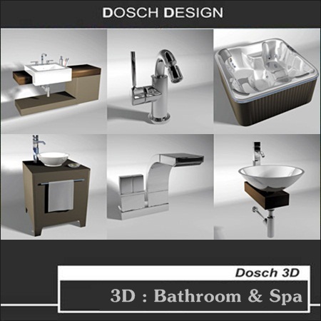 Dosch Design _ 3D : Bathroom & Spa