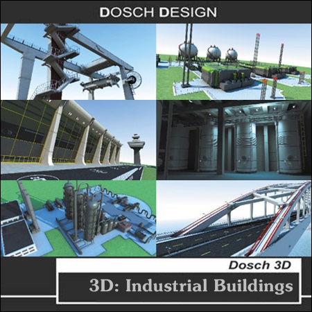 Dosch Design _ 3D : Industrial Buildings